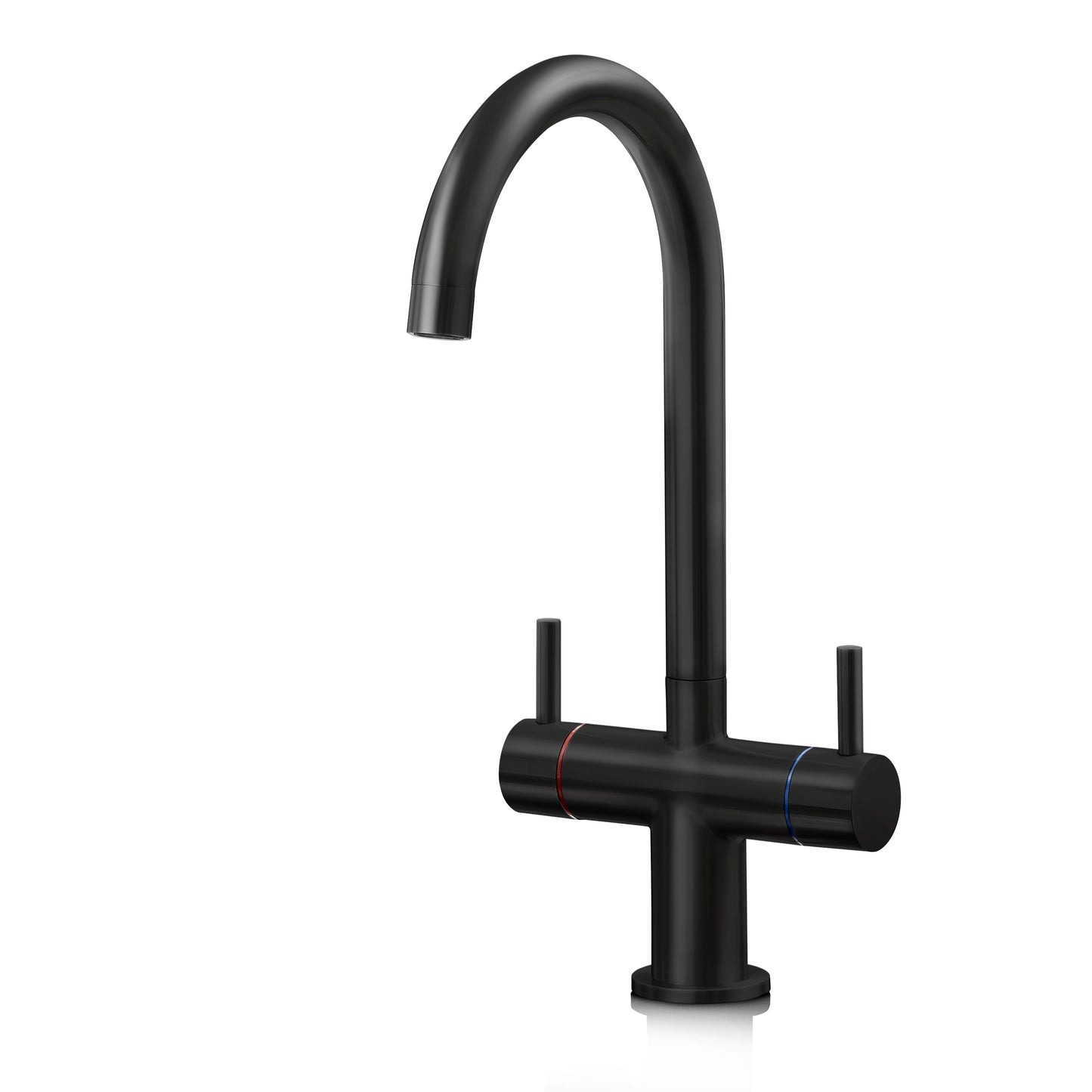 Valencia Modern Kitchen Tap in Matt Black Finish