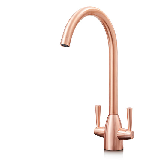 Valencia Modern Kitchen Tap in Copper Finish